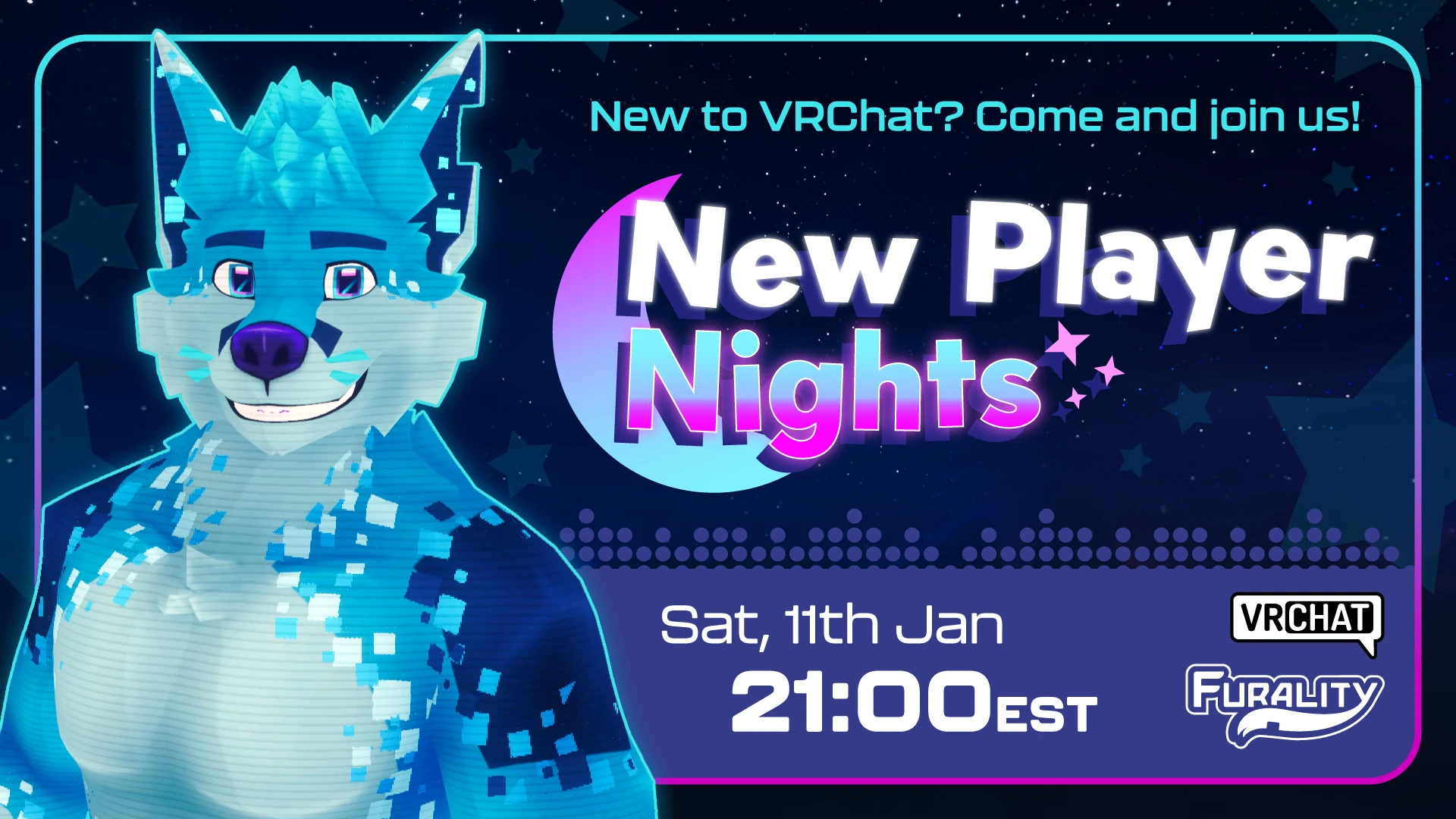 New Player Nights January 11th Promo image.