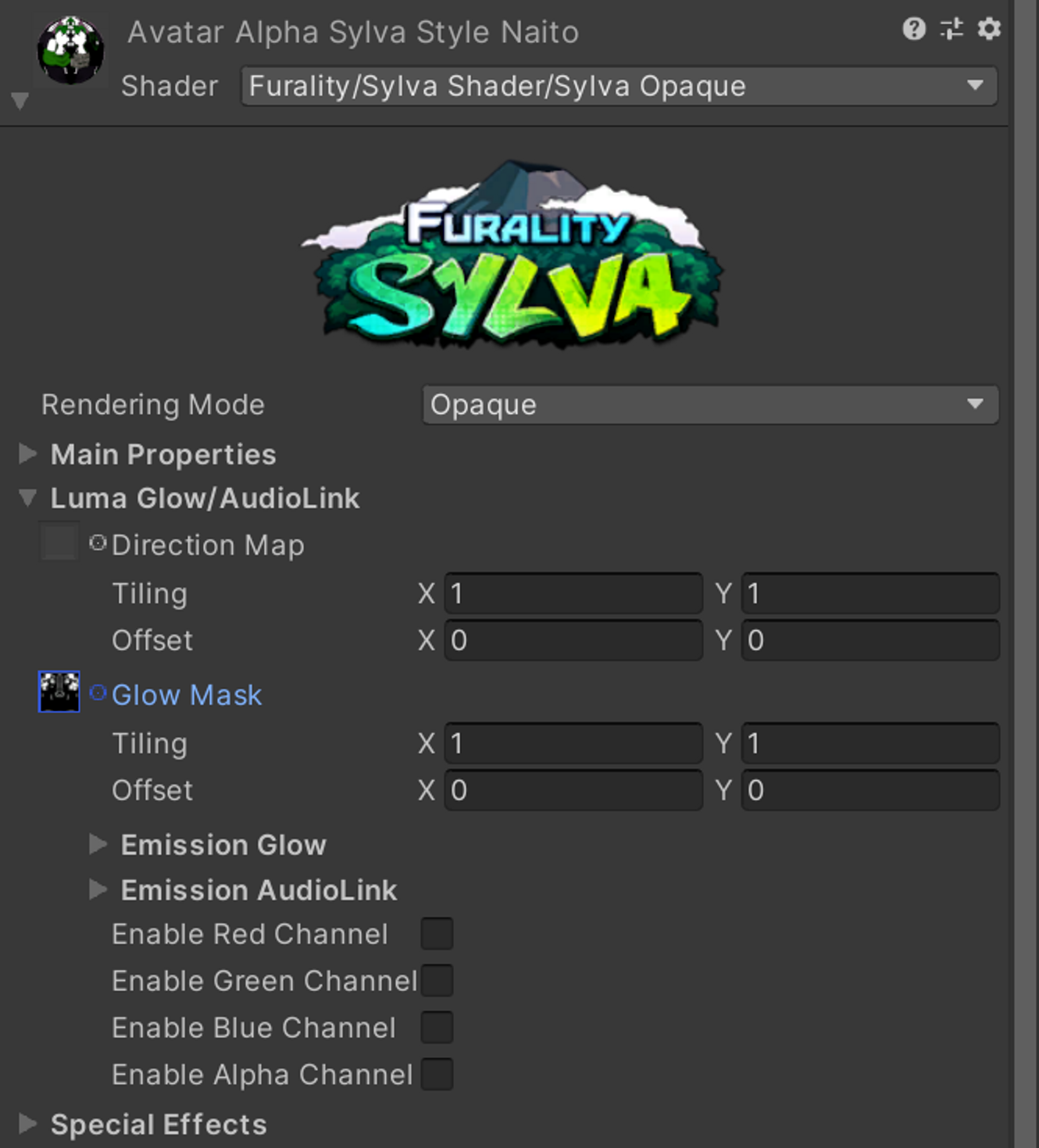 screenshot highlighting glow mask being selected under luma glow